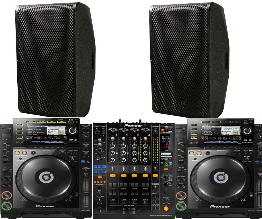 CDJ2000 and DJM 900NXS hire