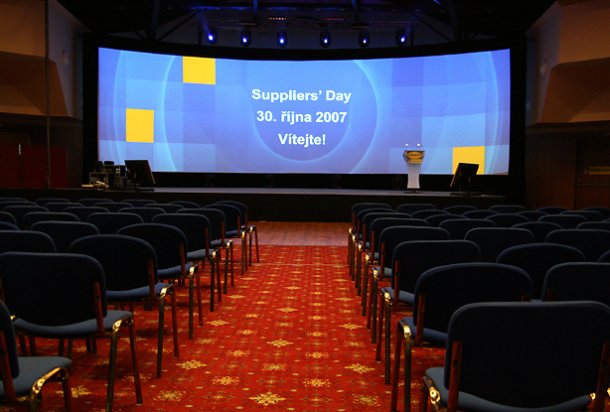 Panarmic wide screen projectors